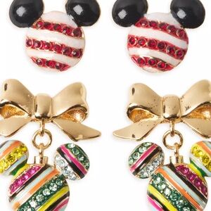 Mickey Mouse Icon Holiday Earrings Set by BaubleBar